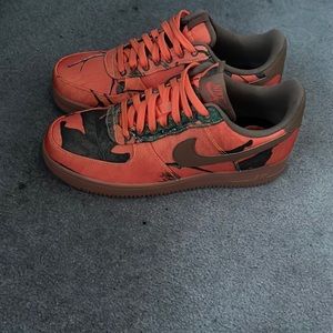 Nike Air Force 1 Realtree orange